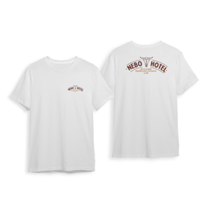Nebo Hotel Unisex White t-Shirt